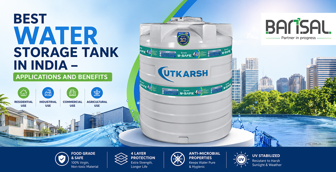 Best Water Storage Tank In India – Applications And Benefits